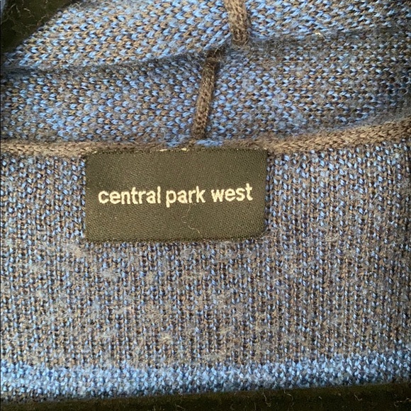 Central Park west cardigan with leather sleeve - Picture 3 of 3